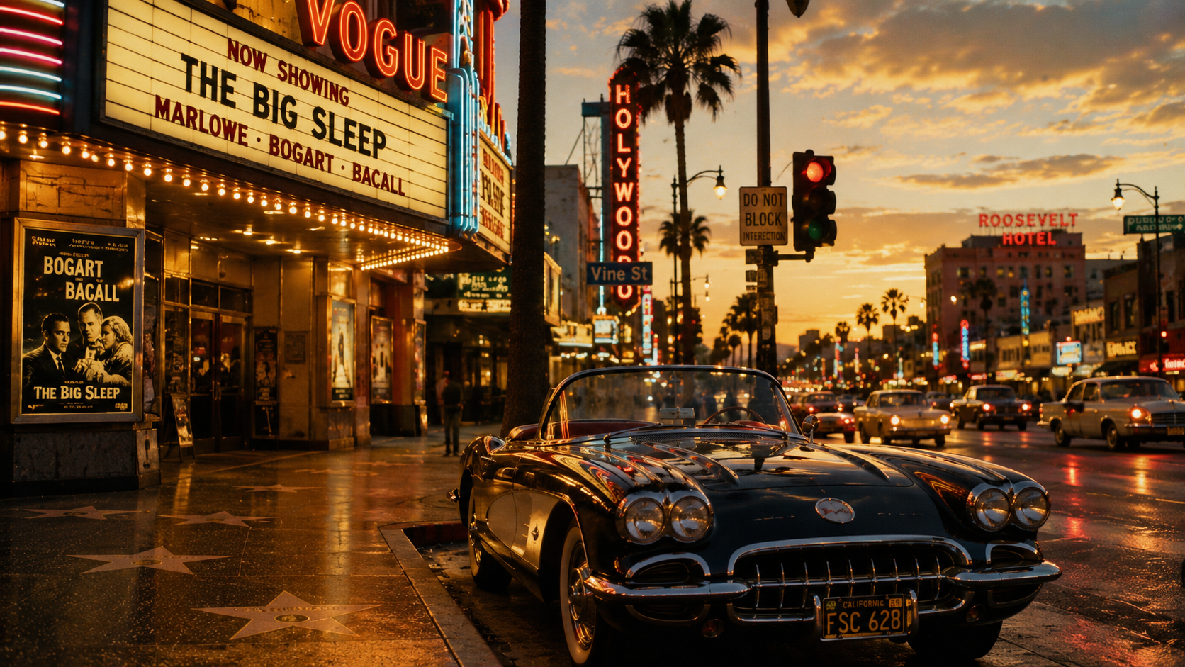 KODAK 2383 PRINT Hollywood Boulevard